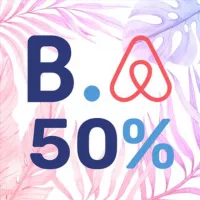 Booking & Airbnb 50%