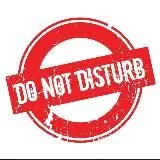 Do not disturb