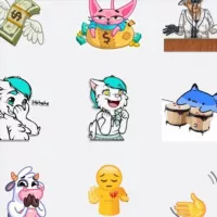 😜 Sticker gif Kanal