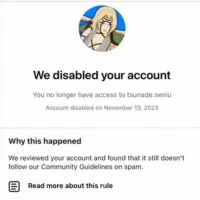 Instagram Ban Unban