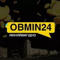 💰Обмін валют Камʼянське_ОБМІН24